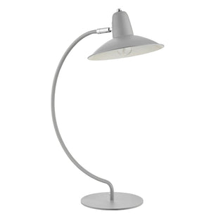 Charlie Grey Curved Desk Table Lamp