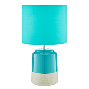 Pop Turquoise Ceramic Table Lamp