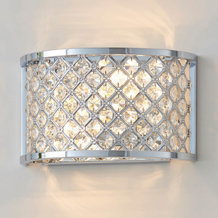 Hudson Crystal Wall Light