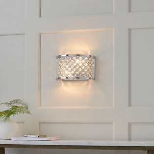 Hudson Crystal Wall Light