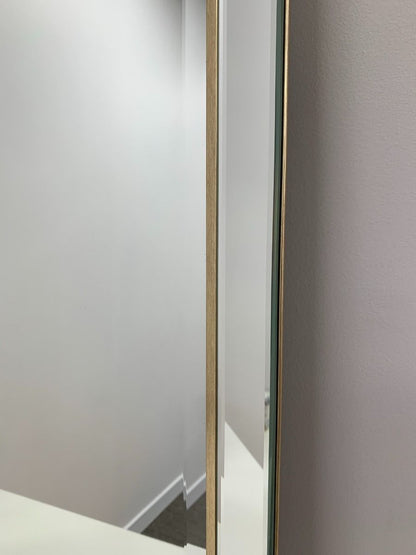 Iona 60x90cm Silver & Gold Mirror