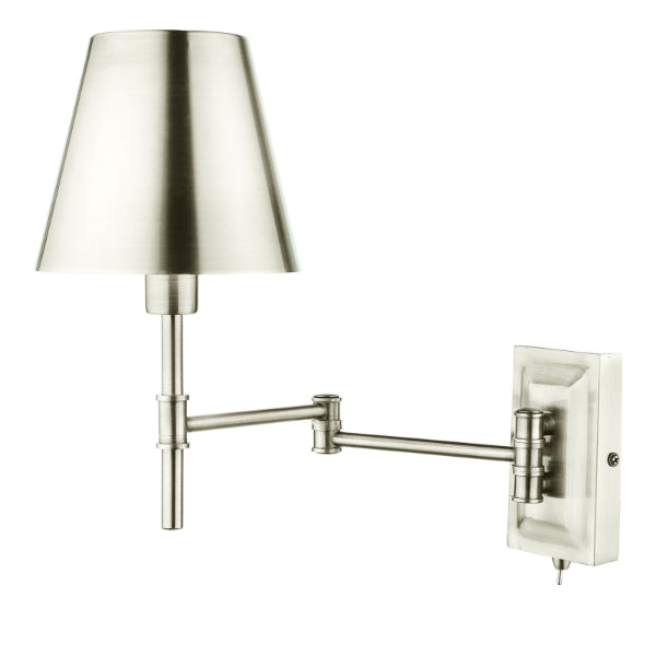 Kensington Polished Chrome Swing Wall Light