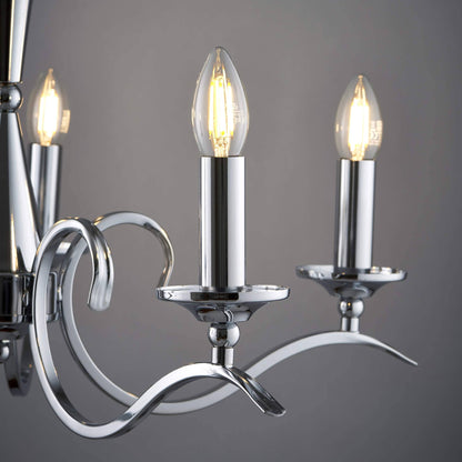 Kora 8 Light Chandelier