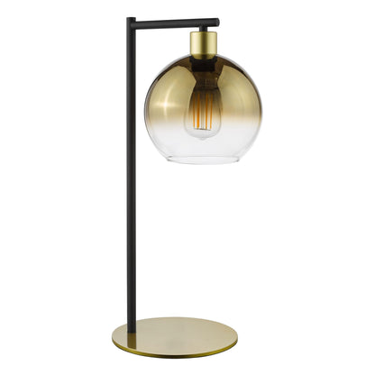 Lycia Gold & Ombre Glass Table Lamp