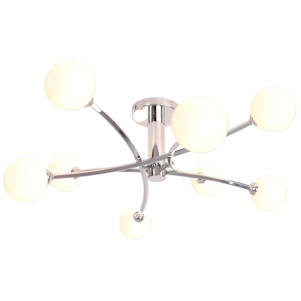 Bombo 8 Light Ceiling Light Polished Chrome