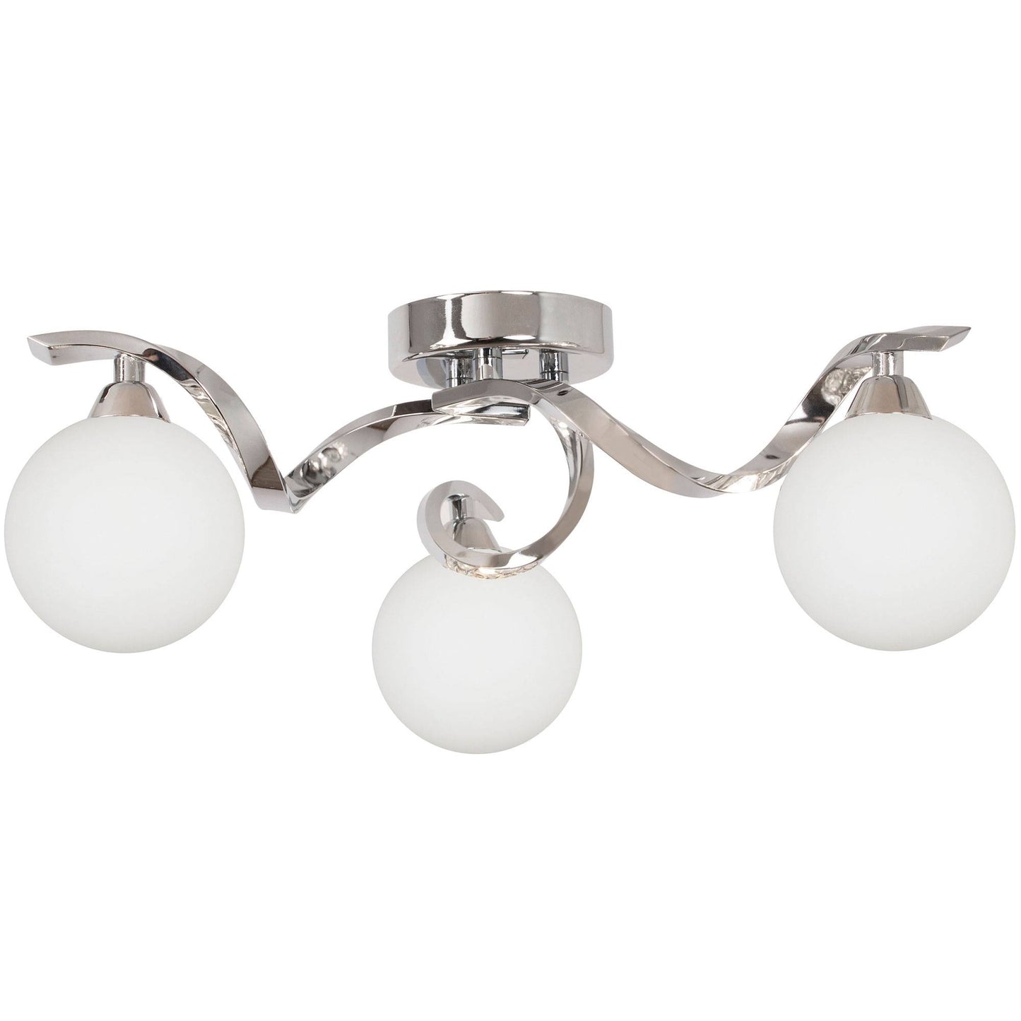 Bombo 3 Light Semi Flush Ceiling Light