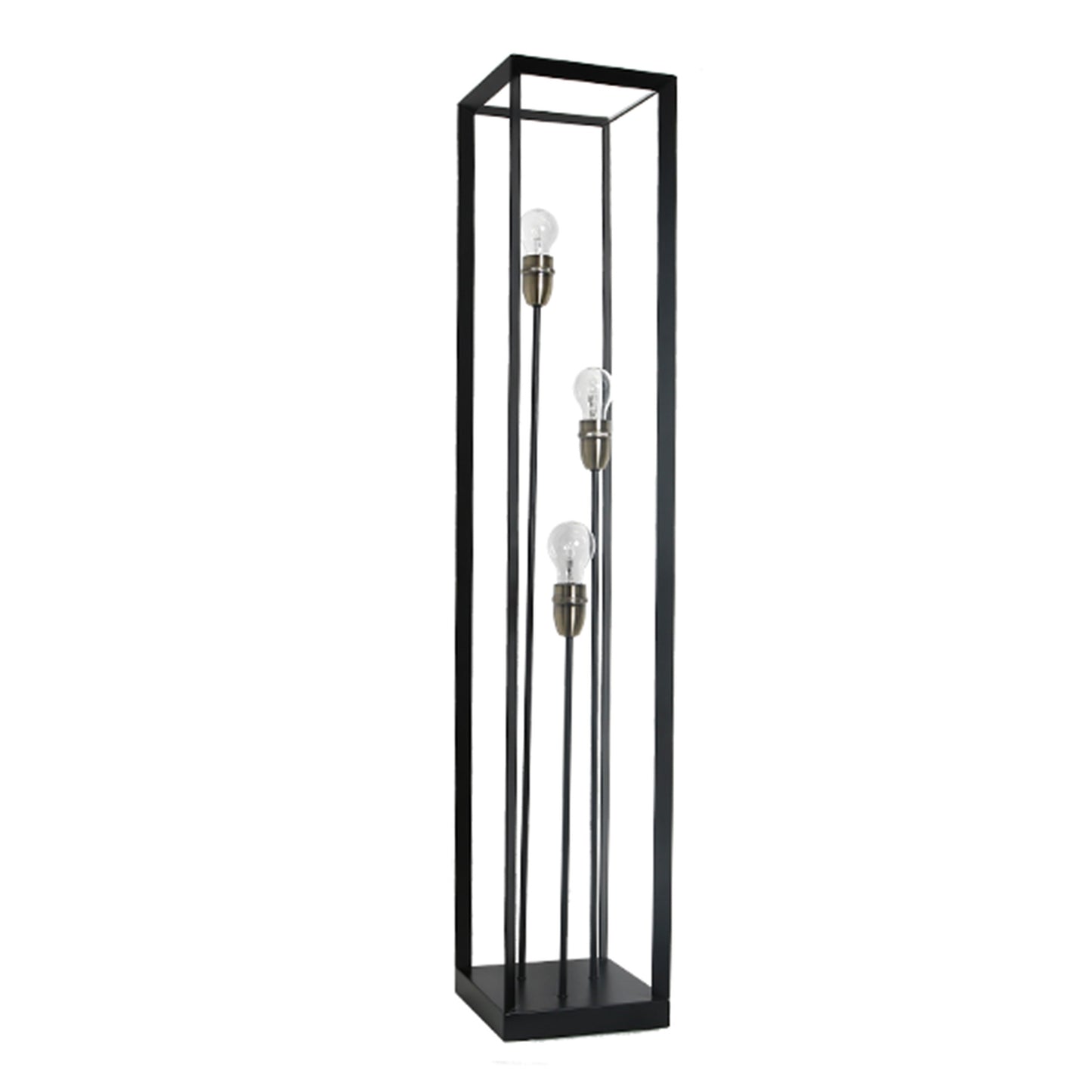 Sully Matt Black Floor Lamp