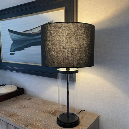 Adelia Black Table Lamp