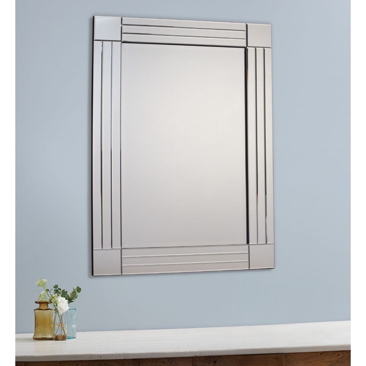 Fairmont 70x100cm Silver Mirror