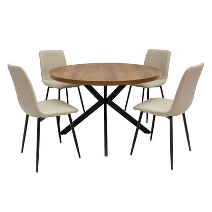 Panama 1.2m 4 Seater Dining Set