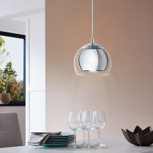 Barnet Pendant Ceiling Light Polished Chrome