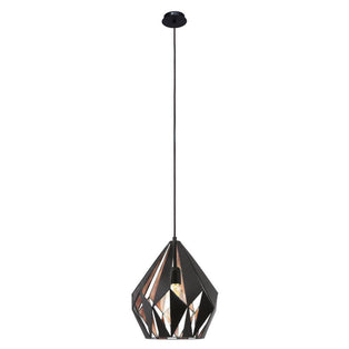 Bess Geometric Ceiling Light Copper