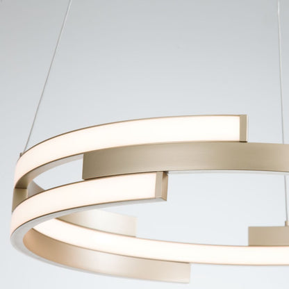 Helmi Gold LED Pendant Ceiling Light