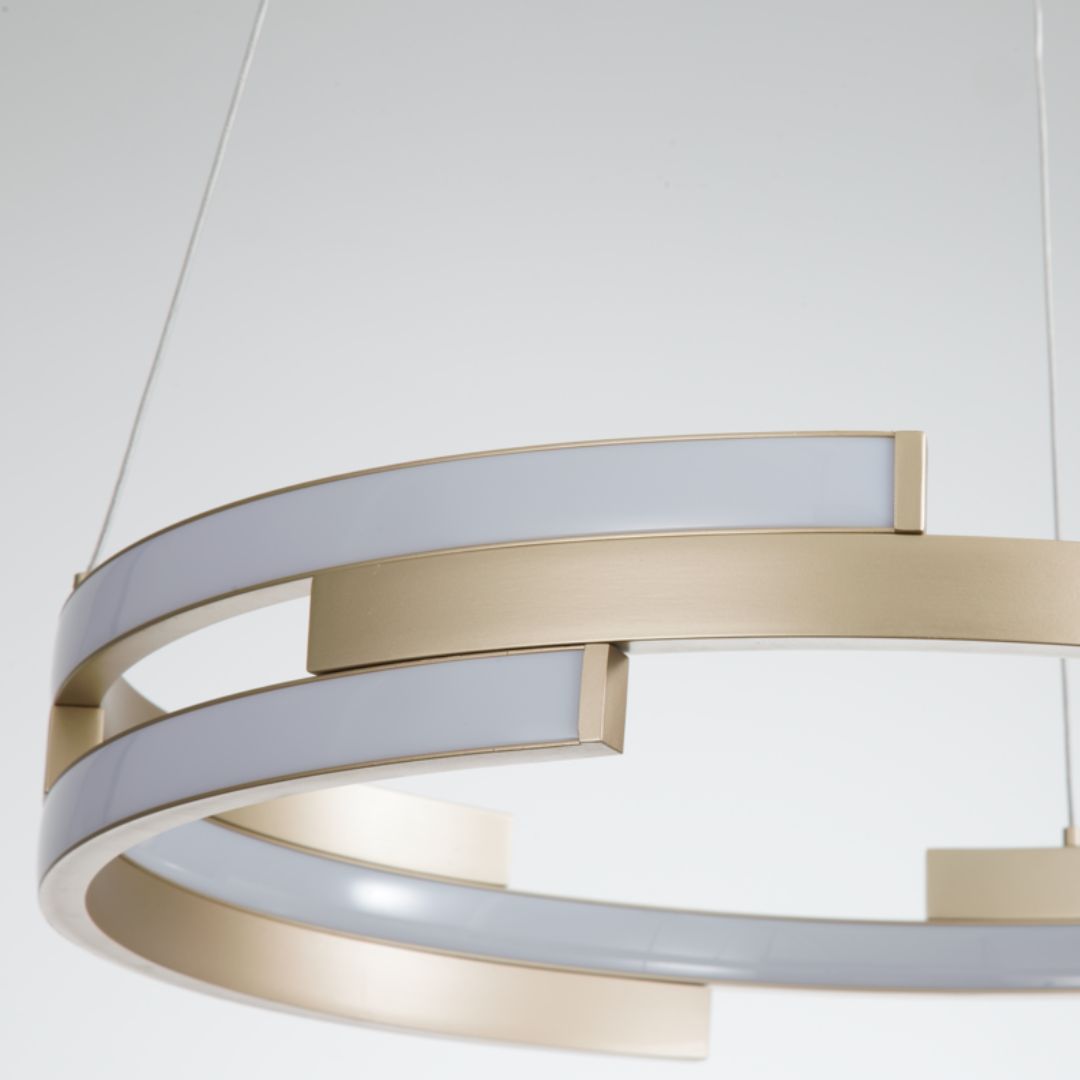 Helmi Gold LED Pendant Ceiling Light