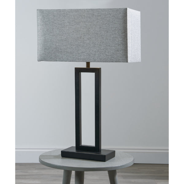 Walsten Black Table Lamp