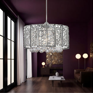 Suki Pendant Light Shade Chrome