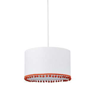 Dolly Small White & Orange Ceiling Shade