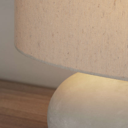 Eveline Grey Ceramic Table Lamp