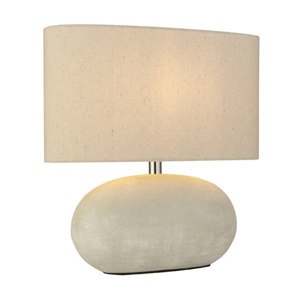 Eveline Grey Ceramic Table Lamp