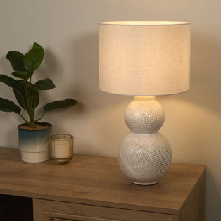 Wilmette White Ceramic Table Lamp