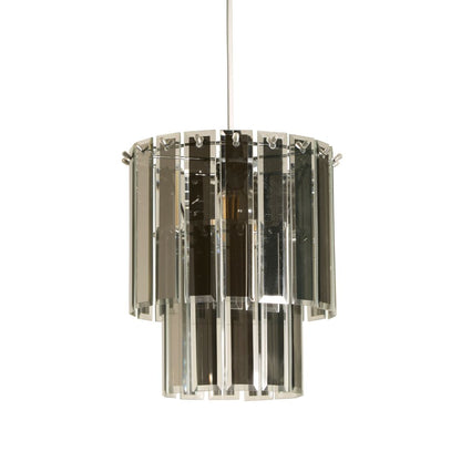 Highgrove Smoked Glass Ceiling Pendant Shade