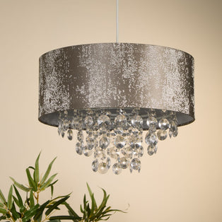 Westmont Grey Mink Ceiling Pendant Shade