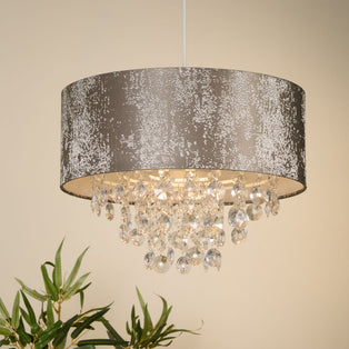 Westmont Grey Mink Ceiling Pendant Shade