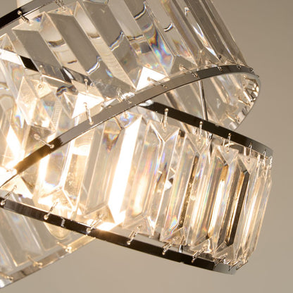 Glencoe Clear Chrome Ceiling Pendant Shade