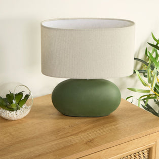 Eveline Green Ceramic Table Lamp