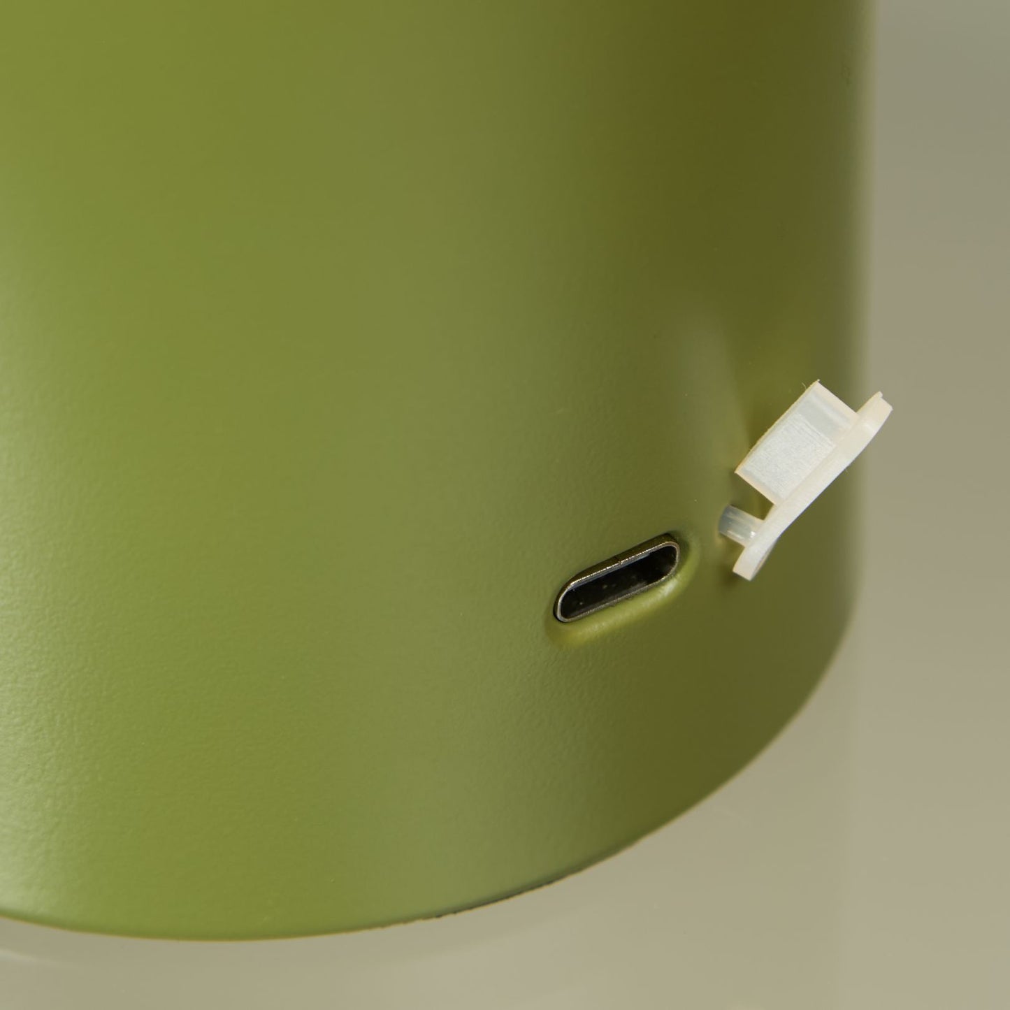 Tina Olive Green LED Rechargeable Touch Table Lamp