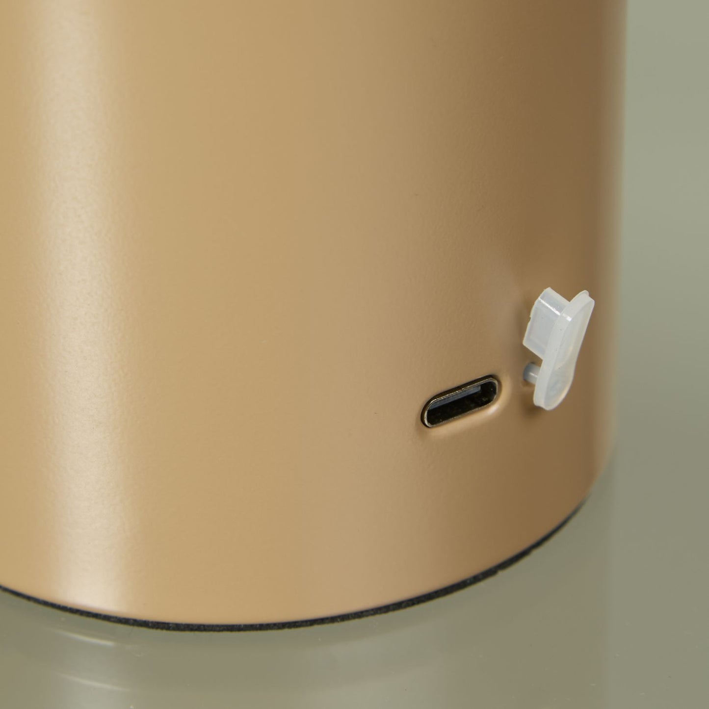 Tina Taupe LED Rechargeable Touch Table Lamp