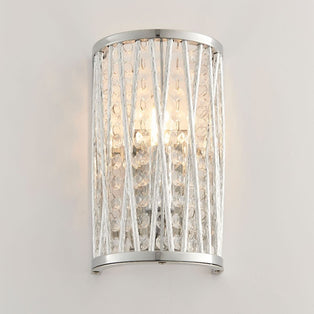 Marissa Chrome & Crystal Wall Light