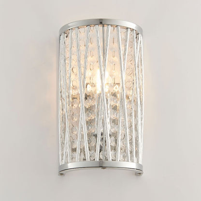 Marissa Chrome & Crystal Wall Light