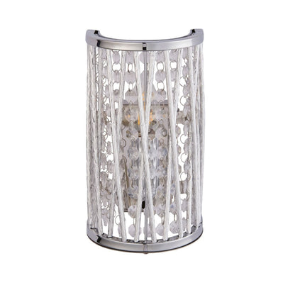 Marissa Chrome & Crystal Wall Light