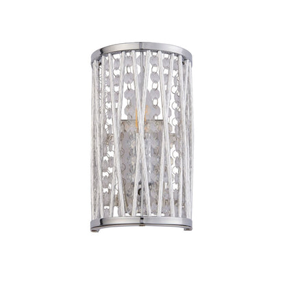 Marissa Chrome & Crystal Wall Light