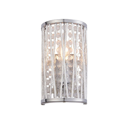 Marissa Chrome & Crystal Wall Light