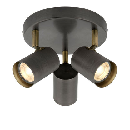 Hereford Flush LED 3 Light Spotlight Ceiling Light