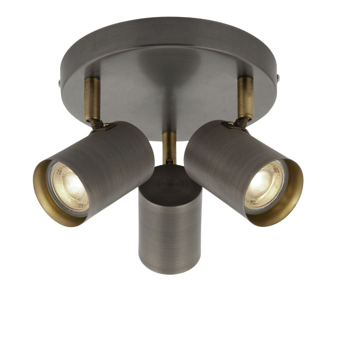 Hereford Flush LED 3 Light Spotlight Ceiling Light