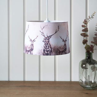 Hamish Sepia Printed Shade