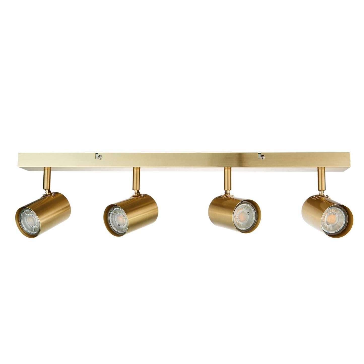 Hereford 4 Light Satin Gold Spotlight Bar