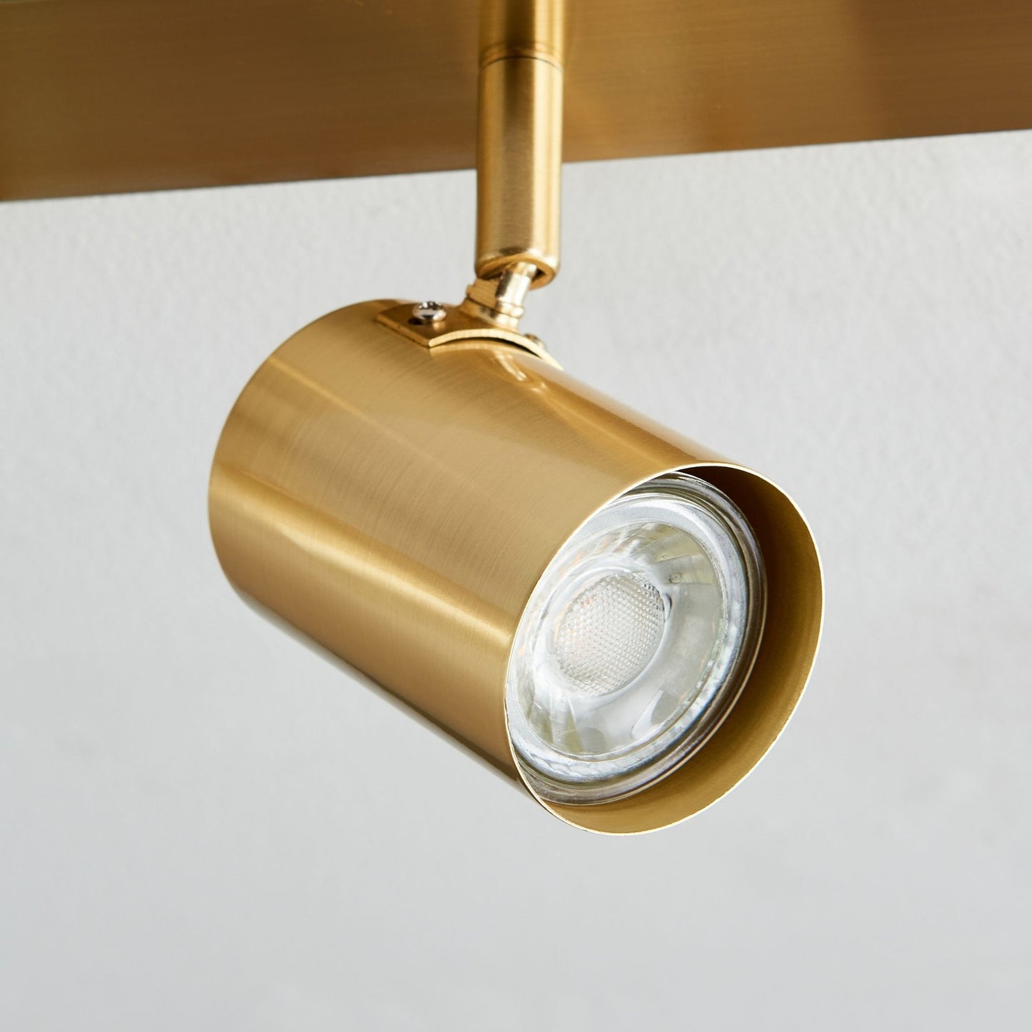 Hereford 4 Light Satin Gold Spotlight Bar