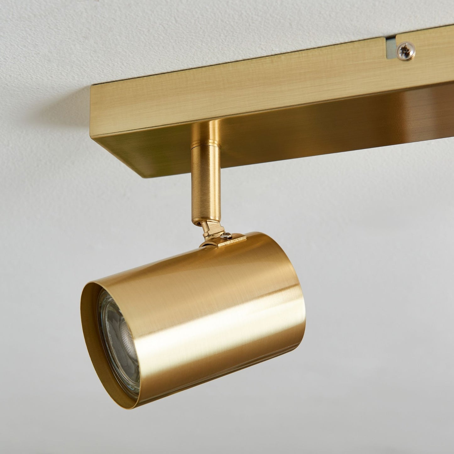 Hereford 4 Light Satin Gold Spotlight Bar