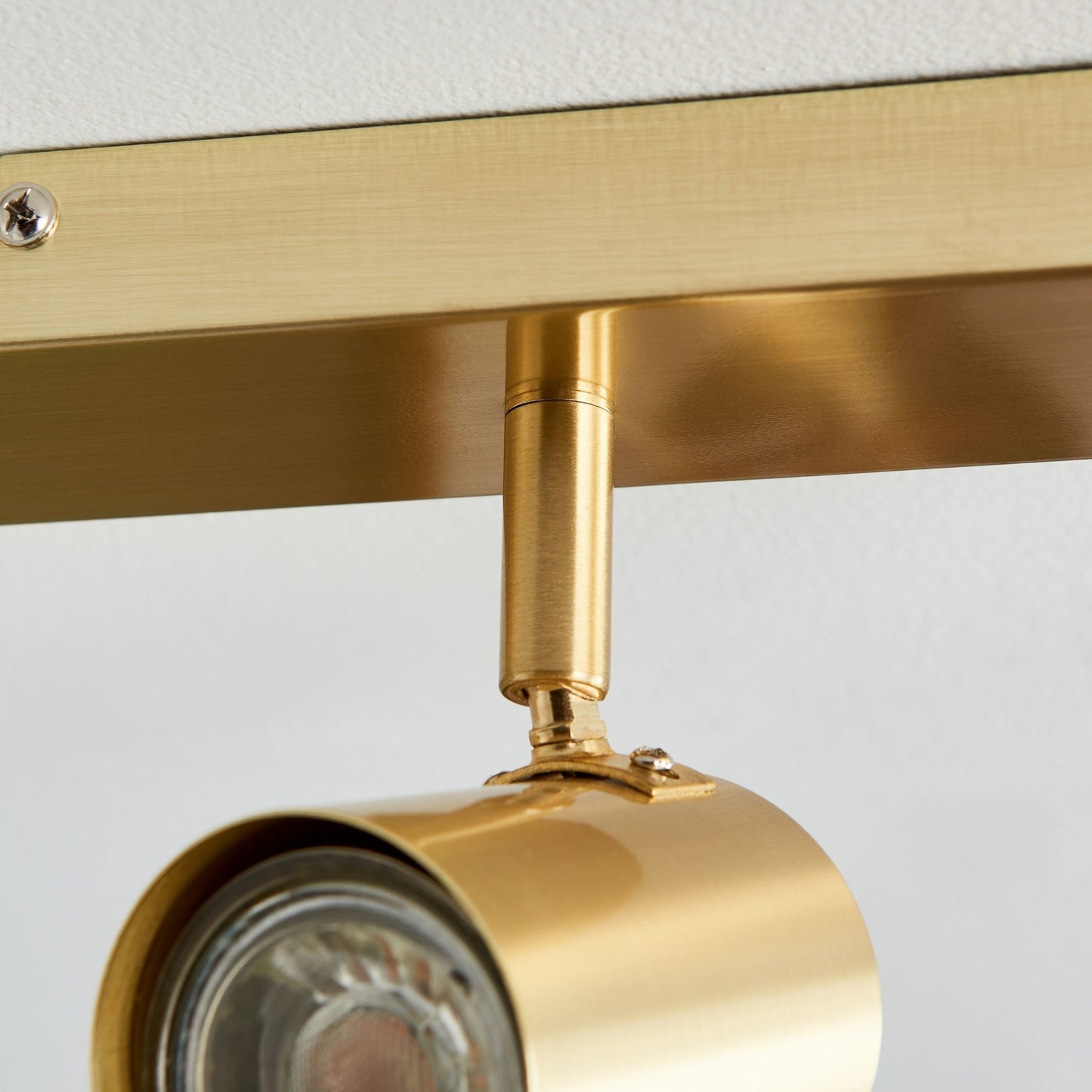 Hereford 4 Light Satin Gold Spotlight Bar