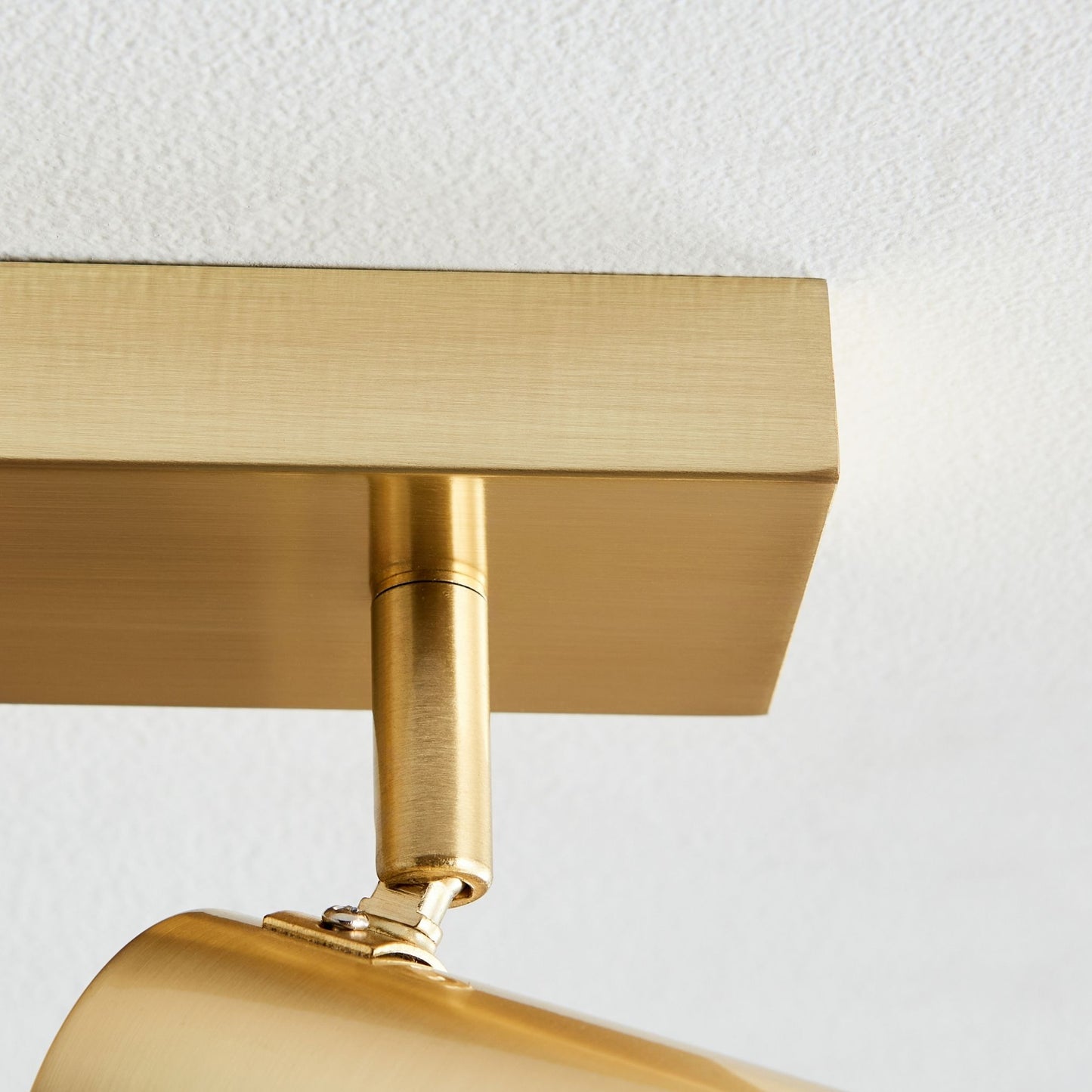 Hereford 4 Light Satin Gold Spotlight Bar