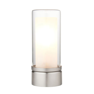 Chepstow Silver & Glass Touch Table Lamp