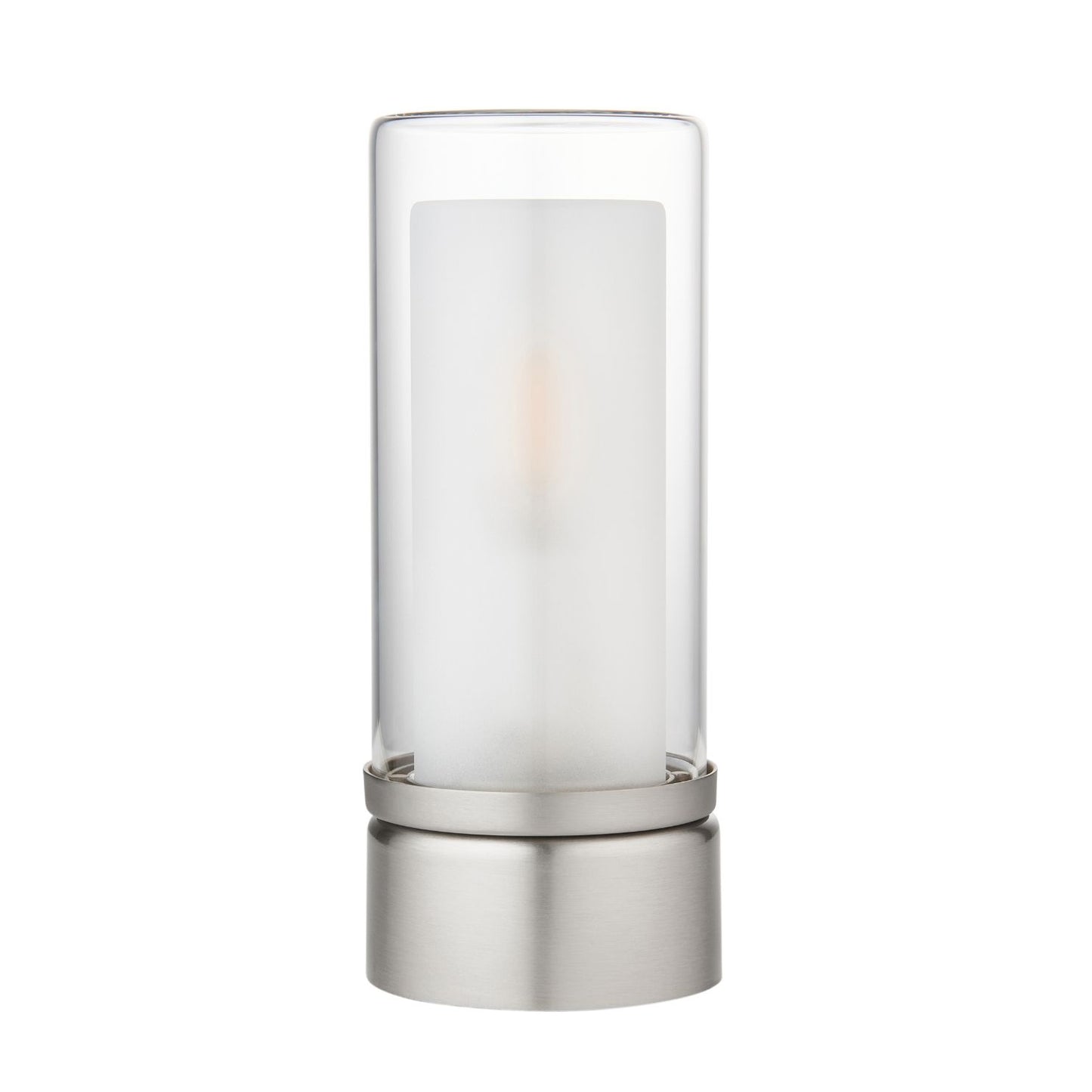 Chepstow Silver & Glass Touch Table Lamp