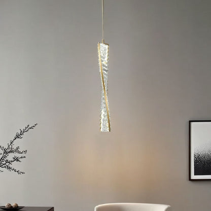 Sparkle Gold LED Pendant Ceiling Light