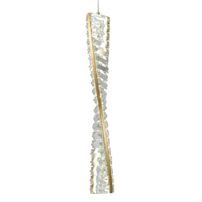 Sparkle Gold LED Pendant Ceiling Light