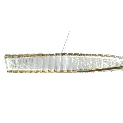 Sparkle Gold LED Linear Pendant Ceiling Light 36w