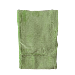 Rolled Flannel Fleece Pale Green